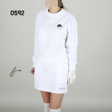 말본 여자 0592 버킷 크루넥 맨투맨 스커트 세트(3color)