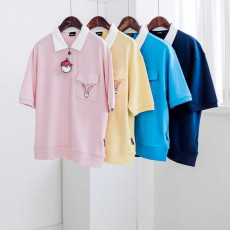 말본 여성 래빗 하프집업 크루넥(4color)